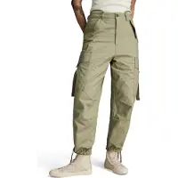 G-Star Cargo Cropped Drawcord Pant Ensis Green Maat: W25 | Cargobroeken Outlet | Dames | Groen