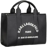 Karl Lagerfeld Handtas zwart / wit