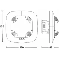 Steinel Aanwezigheidsmelder US 360 | COM1 - 7935