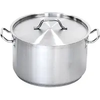 Stalgast Soepketel, middelgroot, met deksel, diameter 160 mm, hoogte 95 mm, inhoud 1,9 liter