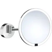 Smedbo Vergrotingsspiegel Draaibaar Inclusief Sensor, Diameter 215 Mm, 7x Vergrotend USB FK487EP - Rond - Spiegels, Scheer/make-up Spiegels - 7391447086102