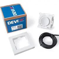 Devi Thermostaat elektronisch. DEVIREG BASIC, programmeerbare vloerverwarming. Artikelnummer: 140F1160