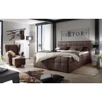 ED-Lifestyle ED Lifestyle Aspen B2 boxspringbed houtmateriaal/7-zone tonvormige pocketveren kern 180x200cm