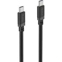 Hama 00201806 USB-laadkabel USB 2.0 USB-C stekker 1 m Zwart