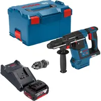 Bosch GBH 18V-26 F Professional accu-boorhamer 18 V 2,6 J SDS plus Brushless + 1x accu 5,0 Ah + oplader + L-Boxx