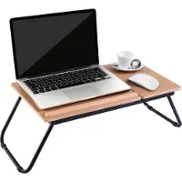 Costway Bedtafel, laptoptafel, inklapbare laptopstandaard
