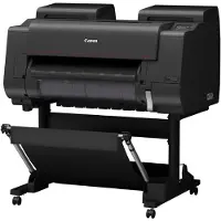 Canon Grootformaat printer imagePROGRAF PRO-2600, 24", inkjetprinten in 12 kleuren, 2400 x 1200 dpi, USB/LAN/WLAN, incl. inkttanks, zwart