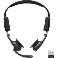 Shokz C610-AA-BK Hoofdtelefoon en headset, draadloos, oorbeltjes, geschikt voor kantoor/callcenter, USB Type-A, Bluetooth, zwart