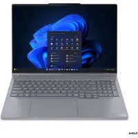 Lenovo Laptop 40.6 cm (16 inch) WQXGA 8940HX 8 GB RAM 1 TB SSD QWERTZ, Duits AMD AMD Radeon Nvidia GeForce RTX 5060 GDDR7 Grijs 21U0000YGE