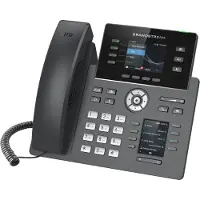 Grandstream Networks GRP2614, 4 SIP-accounts, 4 lijntoetsen, TFT LCD, 2x RJ-9, 2x RJ-45, Bluetooth, Wi-Fi, QoS., Telefoon, Zwart