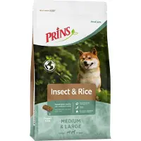 Prins Hondenvoer Brokken Procare M/L Adult Insecten En Rijst 3 Kg