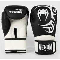 Venum Giant 2.0 Mike Tyson Pro Bokshandschoenen Diepzwart Optisch Wit - 14 OZ