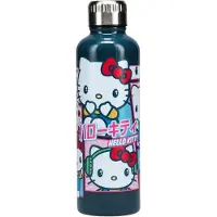 Paladone Hello Kitty Metalen Fles - 500 ml, Multikleur