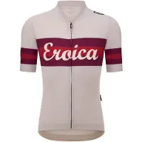 Santini - Eroica Timo S/S Jersey - Fietsshirt XS, grijs