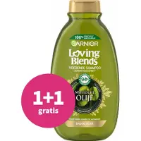 Garnier 1+1 Gratis: Loving Blends Mythische Olijf Shampoo 300 Ml