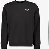 Puma Sportsweatshirt 'ESS No. 1' zwart / wit