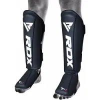 RDX Sports Scheenbeschermers Shin Instep King - Zwart - L