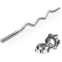 VirtuFit Curlstang - EZ Halterstang - 120 cm - Schroef - 30 mm