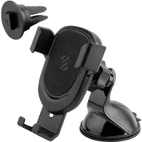 Scosche GravityDrop 3-in-1 Telefoonhouder Auto - Universeel - Dashboard / Voorruit / Ventilatierooster - Zwart
