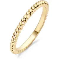 Blush geelgouden ring maat 54