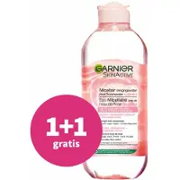 Garnier SkinActive Micellair Reinigingswater Met Rozenwater - 400ml - Gezichtsreiniging voor een Stralende Huid