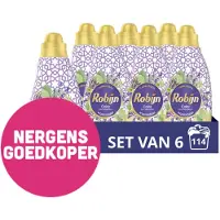 Robijn 6x Klein & Krachtig Wasmiddel Spa Sensation 19 Wasbeurten 665 Ml