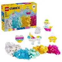 LEGO Classic 11040 La boîte de briques transparentes magiques