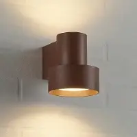LUCANDE Buitenverlichting , Elune, Roestbruin, Aluminium, Modern