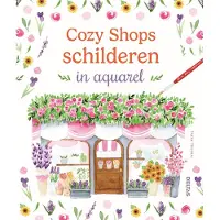 Zuidnederlandse Uitgeverij (ZNU) Cozy Shops schilderen in aquarel