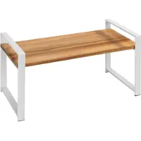 Wenko Keukenrek, model Louisa, met plank van acaciahout