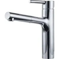 Franke 115.0600.098, Afvoerkraan, Chroom, Messing, Hendel, Zelfaanzuigend, 3/8"