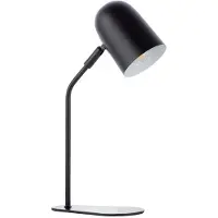 Brilliant Zwarte Bureaulamp Tong