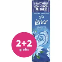 Lenor 2+2 Gratis: In-wash Geurbooster Zeebries 19 Wasbeurten 235 Gr
