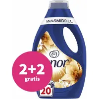 Lenor 2+2 Gratis: Vloeibaar Wasmiddel Gouden Orchidee 20 Wasbeurten 900 Ml