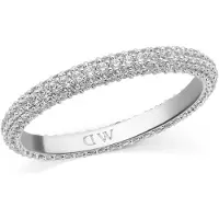 Daniel Wellington PAVE DW0040170 - 56 MM - STAINLESS STEEL RING MET ZIRKONIA'S 1 STUK
