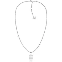 Tommy Hilfiger TJ2780861 Dames Ketting - Collier - Sieraad - Schakelketting - Staal - Zilverkleurig - Venetiaans - 50 cm lang
