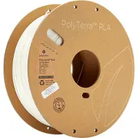 Polymaker Mat PLA-filament Katoen Wit 1,75 mm 1 kg 3D-printfilament PolyTerra 3D-printer PLA-filament