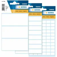 Herma Multipurpose-etiketten, 36 x 82 mm, wit, permanent hechtend, om met de hand te b - 20 stuks