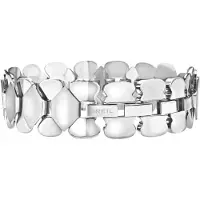 Breil Armband 'HEXAGONIA' zilver
