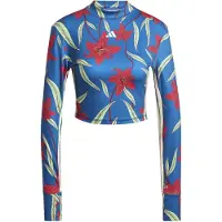 Adidas Functioneel shirt donkerblauw / pastelgroen / cranberry / wit