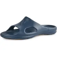 Ladeheid Heren Slippers - Zwmbad Slipper – Tuin Slippers – Donkerblauw – 40 - LA-KL-039m