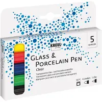 Kreul Clear Set Permanente stift 5 pcs