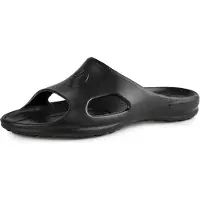 Ladeheid Dames Slippers - Zwmbad Slipper – Tuin Slippers – Zwart – 38 - LA-KL-039d