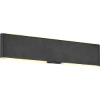 TRIO Wandlamp Conchita Oplaadbaar Zwart Groot