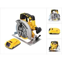 DeWalt DCS 570 accucirkelzaag 18 V 184 mm borstelloos + 1x accu 2.0 Ah - zonder oplader