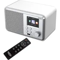 Xoro DAB 300 IR WLAN-Internet Radio met FM-DAB+ , Bluetooth, Wekker, USB, UPnP, Muziek Streaming, 6,09 cm kleuren-TFT-