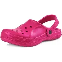 Ladeheid Clogs Kinderen - Tuinschoenen - Lichte - Kinderschoenen - Meisjes - Jongens – Roze – 28 – LA-KL-055