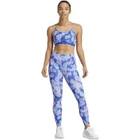 Adidas Performance Optime Essentials Aop Flower Tie-dye Legg Size: S | Leggings Outlet | Dames | Blauw