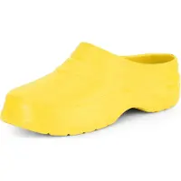 Ladeheid Unisex Clogs Tuinklompen - Tuinschoenen - Lichte - Dames - Heren - Geel1 - 36 – LA-KL-037