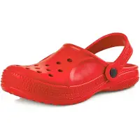 Ladeheid Clogs Kinderen - Tuinschoenen - Lichte - Kinderschoenen - Meisjes - Jongens – Rood – 32 – LA-KL-055